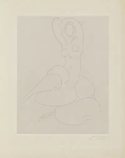 Nu pour Cleveland, ‘Quelle soie au baume de temps’, souvenir du ‘Mallarmé’ av Henri Matisse
