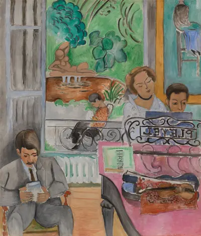 The Music Lesson av Henri Matisse