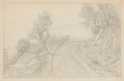 1er et 2ème essais d’aveugle (Buis-les-Baronnies) av Henri Rivière