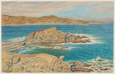 Anse de Banyuls av Henri Rivière