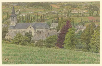 Barberaz 2 av Henri Rivière