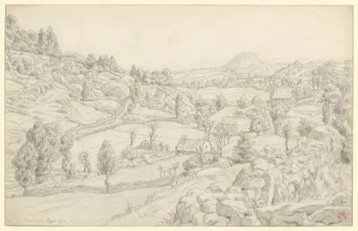 Besse-en-Chandesse av Henri Rivière