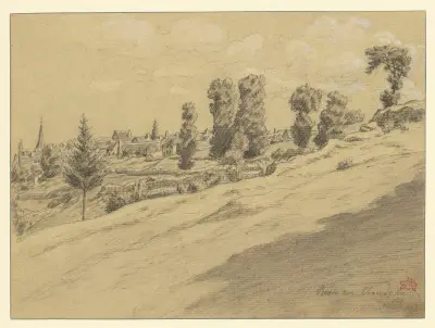 Besse-en-Chandesse av Henri Rivière