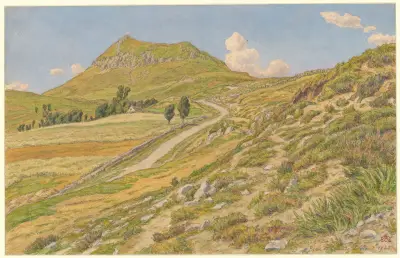 Besse-en-Chandesse av Henri Rivière