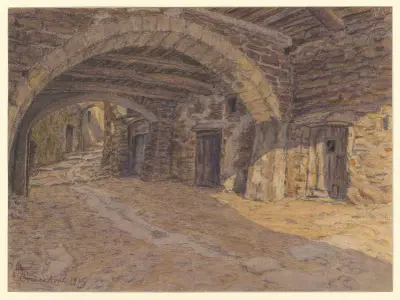 Bormes av Henri Rivière