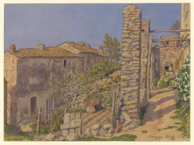 Bormes av Henri Rivière