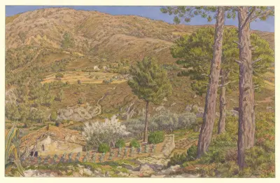 Bormes av Henri Rivière