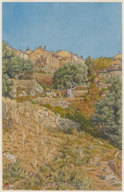 Bormes, 1925 – č. 8, Henri Rivière