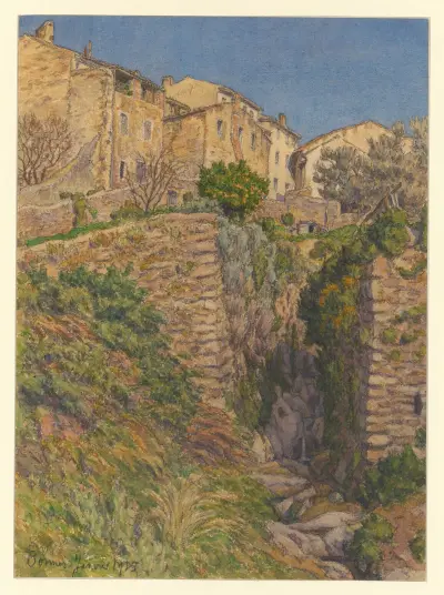 Bormes, 1925 – č. 10, Henri Rivière