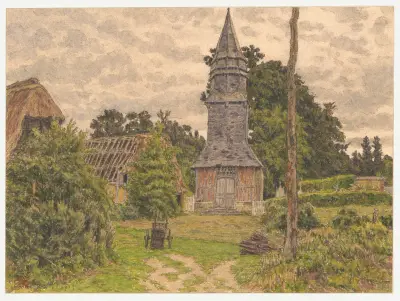 Bretteville av Henri Rivière