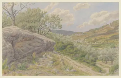 Buis-les-Baronnies av Henri Rivière