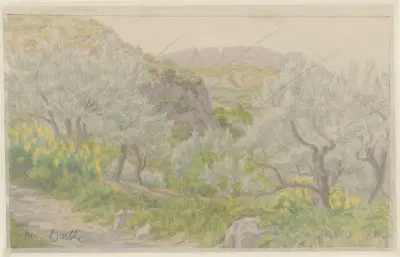 Buis-les-Baronnies av Henri Rivière