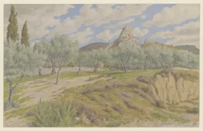 Buis-les-Baronnies, la Petite aiguille av Henri Rivière