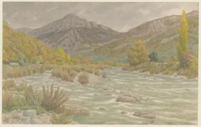 Buis-les Baronnies, l’Ouzève av Henri Rivière