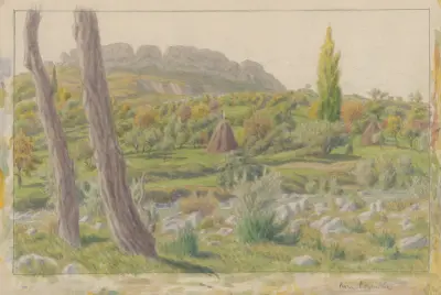 Buis-les-Baronnies av Henri Rivière