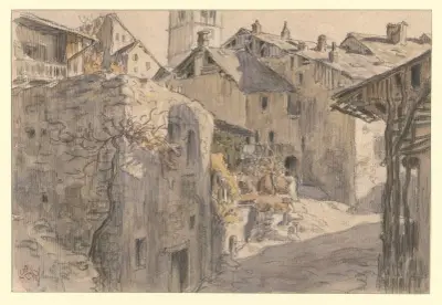 Conflans av Henri Rivière