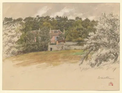 Courcelle av Henri Rivière