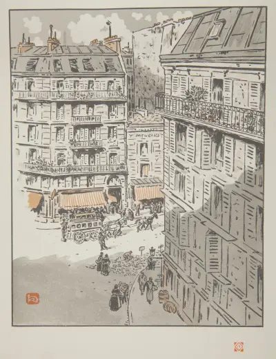 De la Rochechouart av Henri Rivière