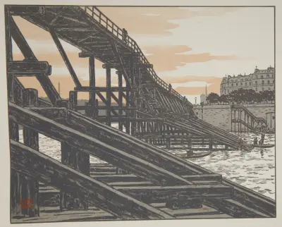 De l’Estacade av Henri Rivière