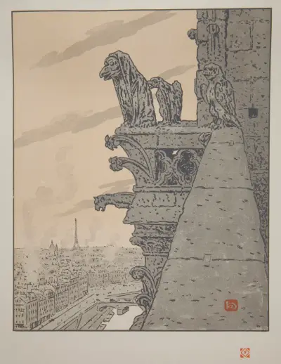 De Notre Dame av Henri Rivière