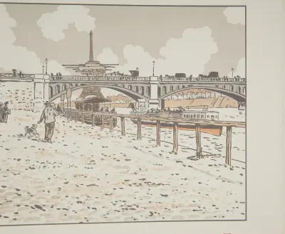 Du Pont de Grenelle av Henri Rivière
