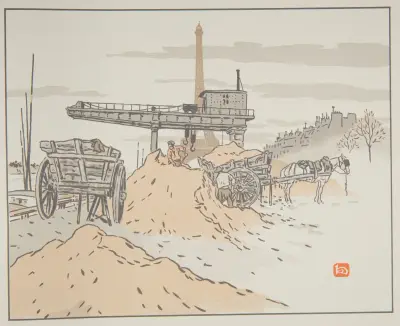 Du Quai de Grenelle av Henri Rivière