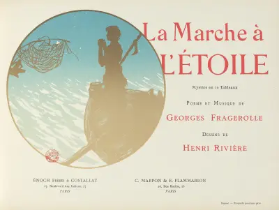 La Marche à l’étoile – Title page av Henri Rivière