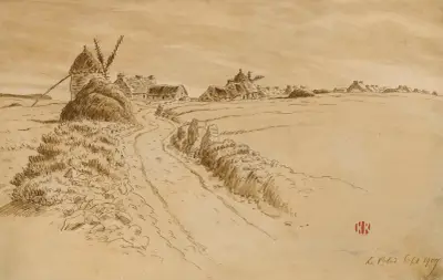 La Palud av Henri Rivière