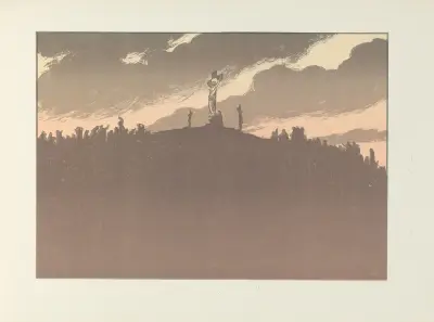 Le Golgotha av Henri Rivière