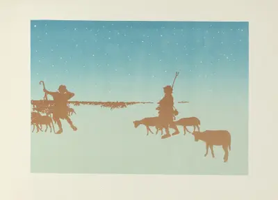 Les Bergers (Suite) av Henri Rivière