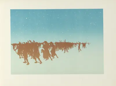 Les Esclaves av Henri Rivière