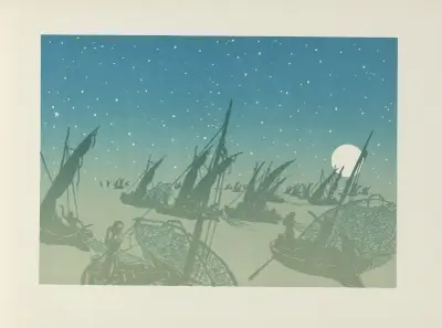 Fiskarna av Henri Rivière