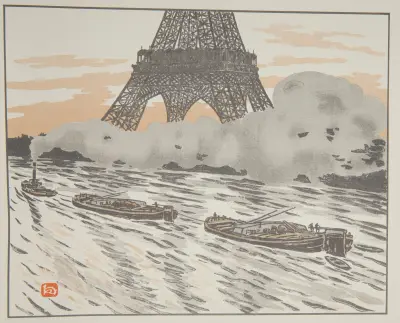 Pråmarna av Henri Rivière