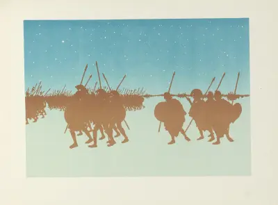 Les Soldats av Henri Rivière