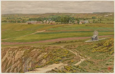 Lesquiffinec. Morgat av Henri Rivière