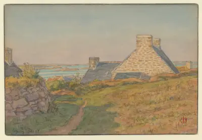 Loguivy, 1898 – Nr. 6 von Henri Rivière