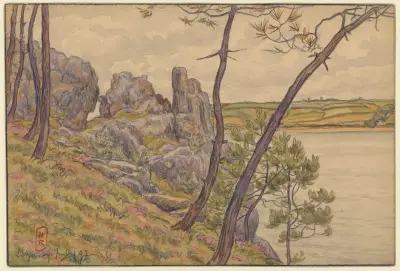 Loguivy, Landiris av Henri Rivière