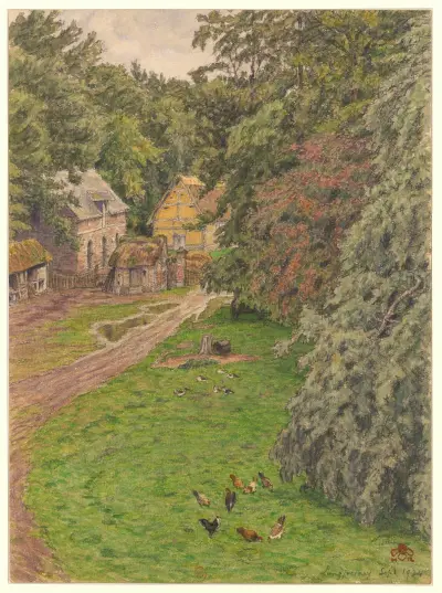 Longfresnay av Henri Rivière