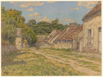Montfort-l’Amaury av Henri Rivière