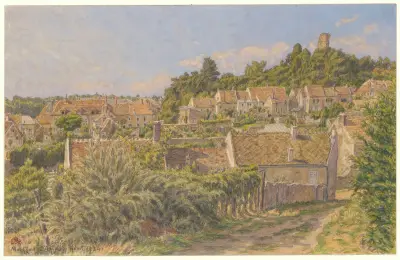 Montfort-l’Amaury av Henri Rivière