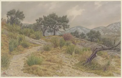 Nyons av Henri Rivière