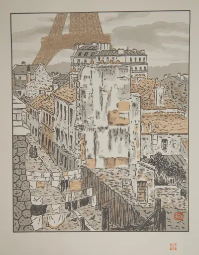 Rue Bethoven av Henri Rivière