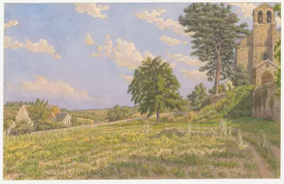 Saint-Lambert-des-Bois av Henri Rivière