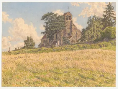 Saint-Lambert-des-Bois av Henri Rivière
