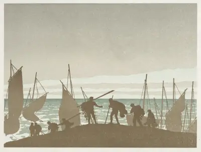 The Wandering Jew; The Fishermen av Henri Rivière