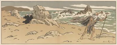 Den vandrande juden av Henri Rivière