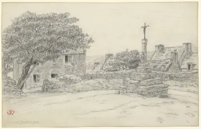 Tréboul av Henri Rivière