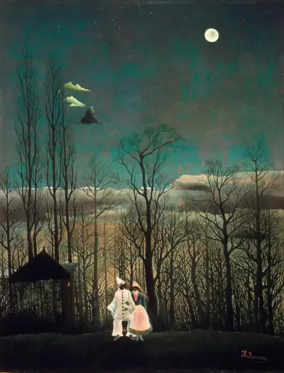 Carnival Evening av Henri Rousseau