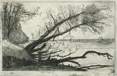 Lake Shore, Cleveland av Otto Henry Bacher