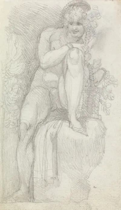 An Hermaphrodite av Henry Fuseli